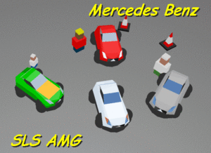 Mercedes Benz SLS AMG.gif