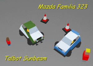 Mazda Familia 323 & Talbot Sunbeam.gif