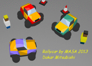 [UOGRC] Rallycar (Dakar Mitsubishi) by MASA 2013.gif