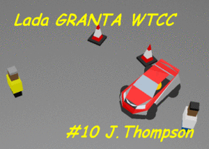 [WTCC] Lada GRANTA WTCC (J.Thompson).gif