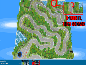 Azure Touge - Trial course - PAY ATTENTION TO THIS SCREENSHOT!