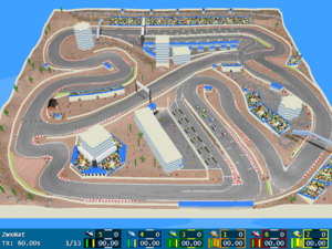 The original layout of Zewaxi, before the (fictious) expansion of the track and new pits. Now, it's the &quot;National&quot; layout.