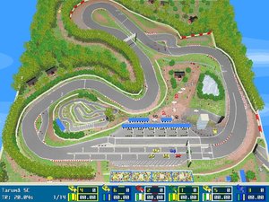 The new layout, with the Stock Car chicane