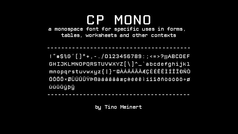 CP Mono - Preview.gif