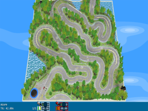 Azure Touge - Uphill course